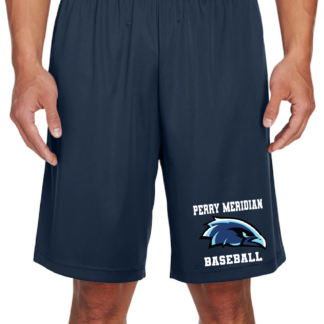 Perry Meridian Baseball Navy Shorts